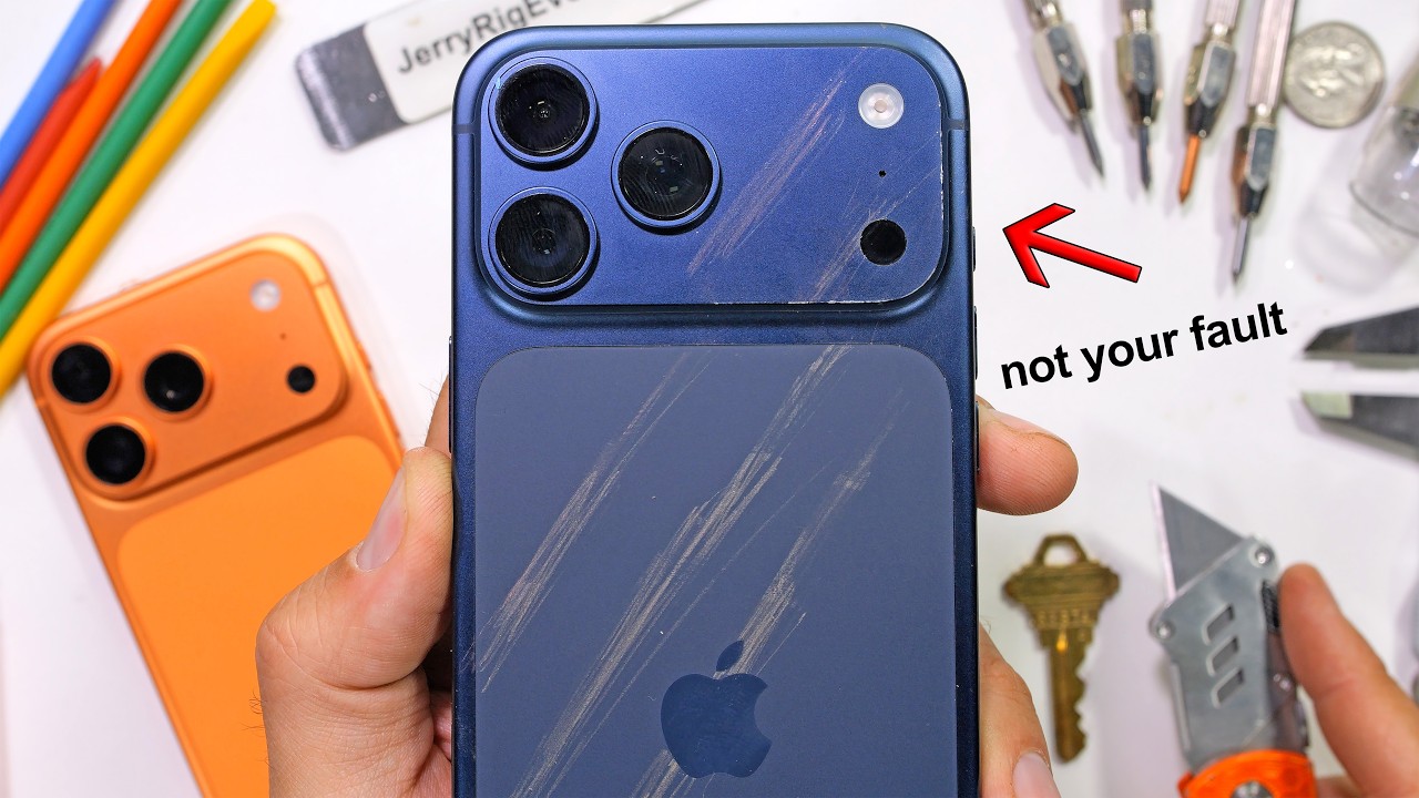iPhone 17 Pro: скандал Scratchgate из-за царапин на камере