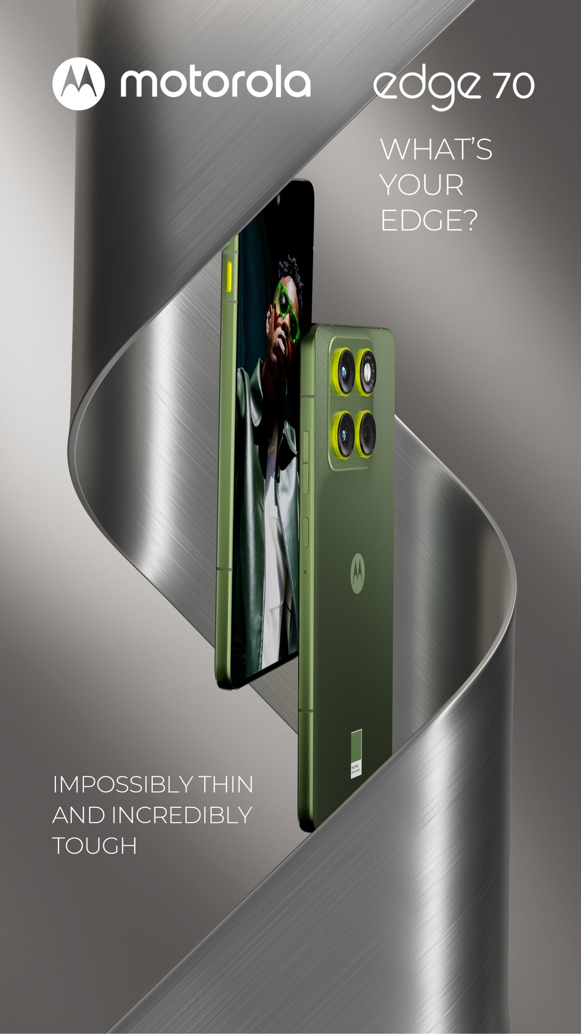 Motorola Edge 70: первые утечки о дизайне и цвете Pantone