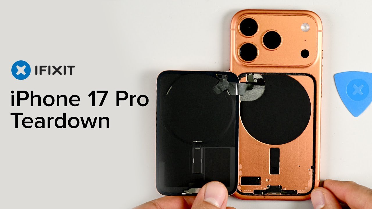iPhone 17 Pro desmontado: nuevos obstáculos para su reparación