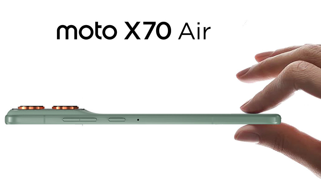 Motorola presenta el Moto X70 Air: su apuesta ultradelgada