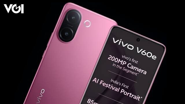 vivo V60e se prepara para debutar en India: cámara de 200 MP y batería de 6.500 mAh
