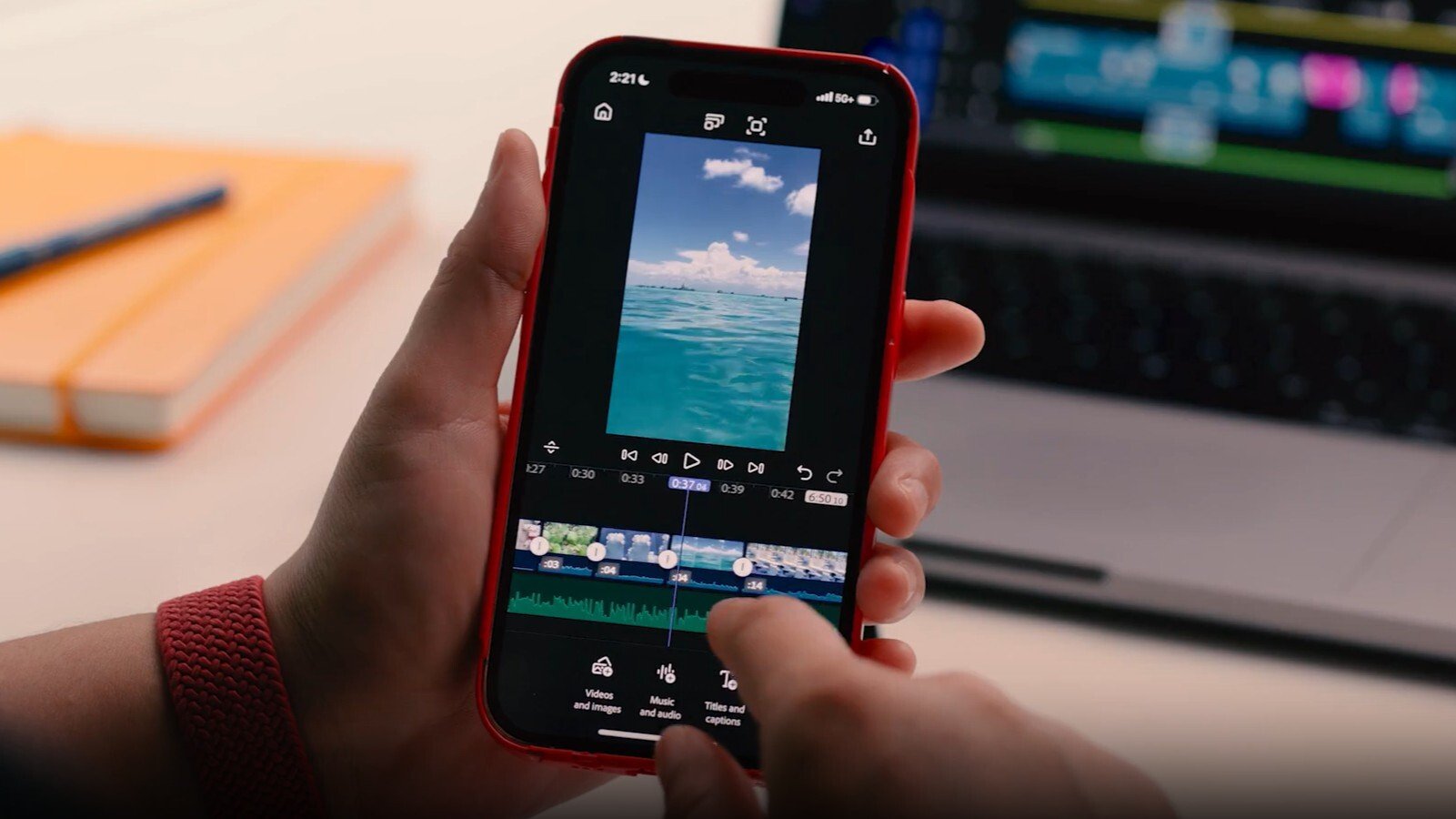 Adobe Premiere aterriza en iPhone con 4K HDR e IA integrada