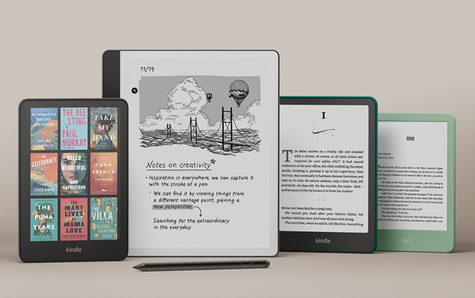 Amazon presenta el nuevo Kindle Scribe y el primer modelo Colorsoft a color
