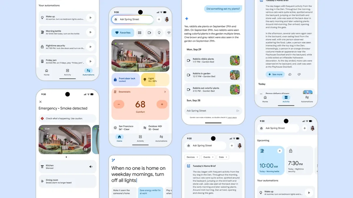 Novo Google Home com Gemini AI revoluciona a casa inteligente Novo Google Home com Gemini AI revoluciona a casa inteligente