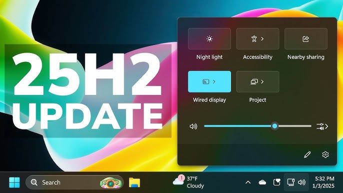 Windows 11 25H2: начало поэтапного распространения обновления 2025 года Windows 11 25H2: начало поэтапного распространения обновления 2025 года