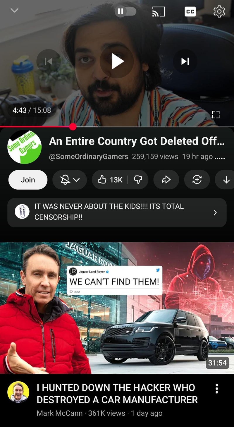 Новый мобильный интерфейс YouTube вызвал бурные споры