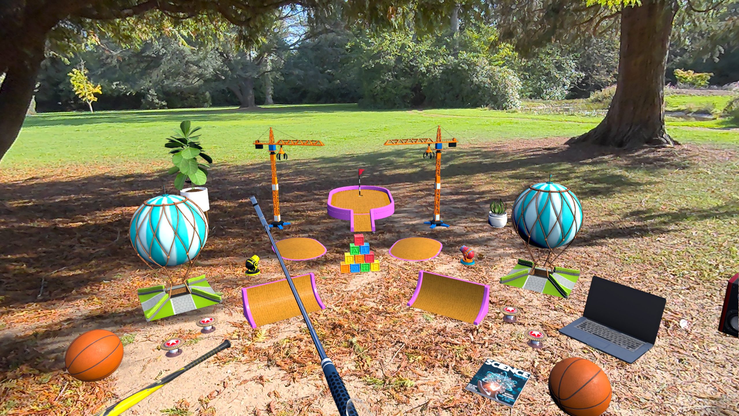 House of Golf VR: мини-гольф в гостиной с помощью VR House of Golf VR: мини-гольф в гостиной с помощью VR