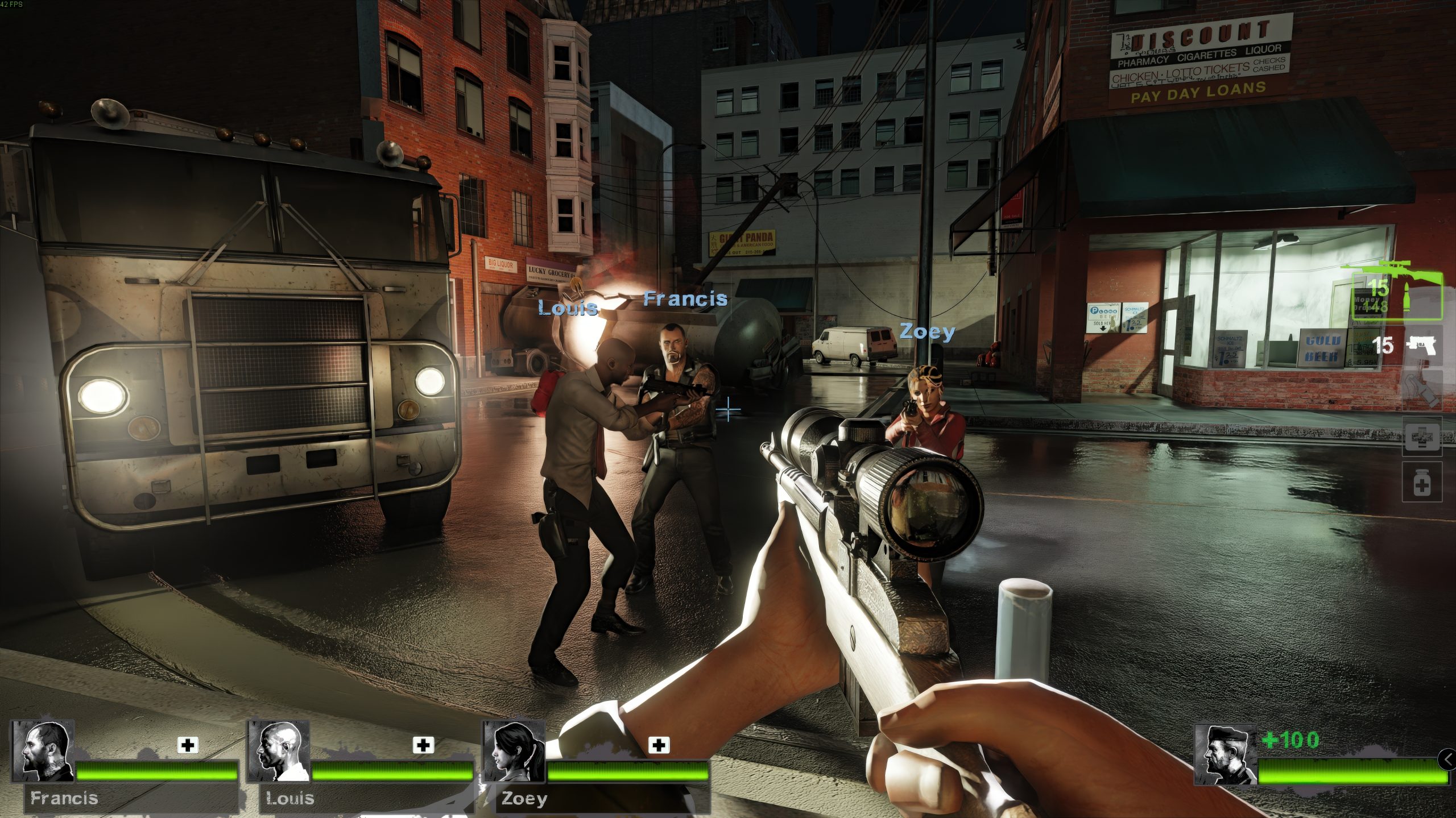 Left 4 Dead 2 RTX NTD возвращает No Mercy с RTX Remix и кинематографическим светом