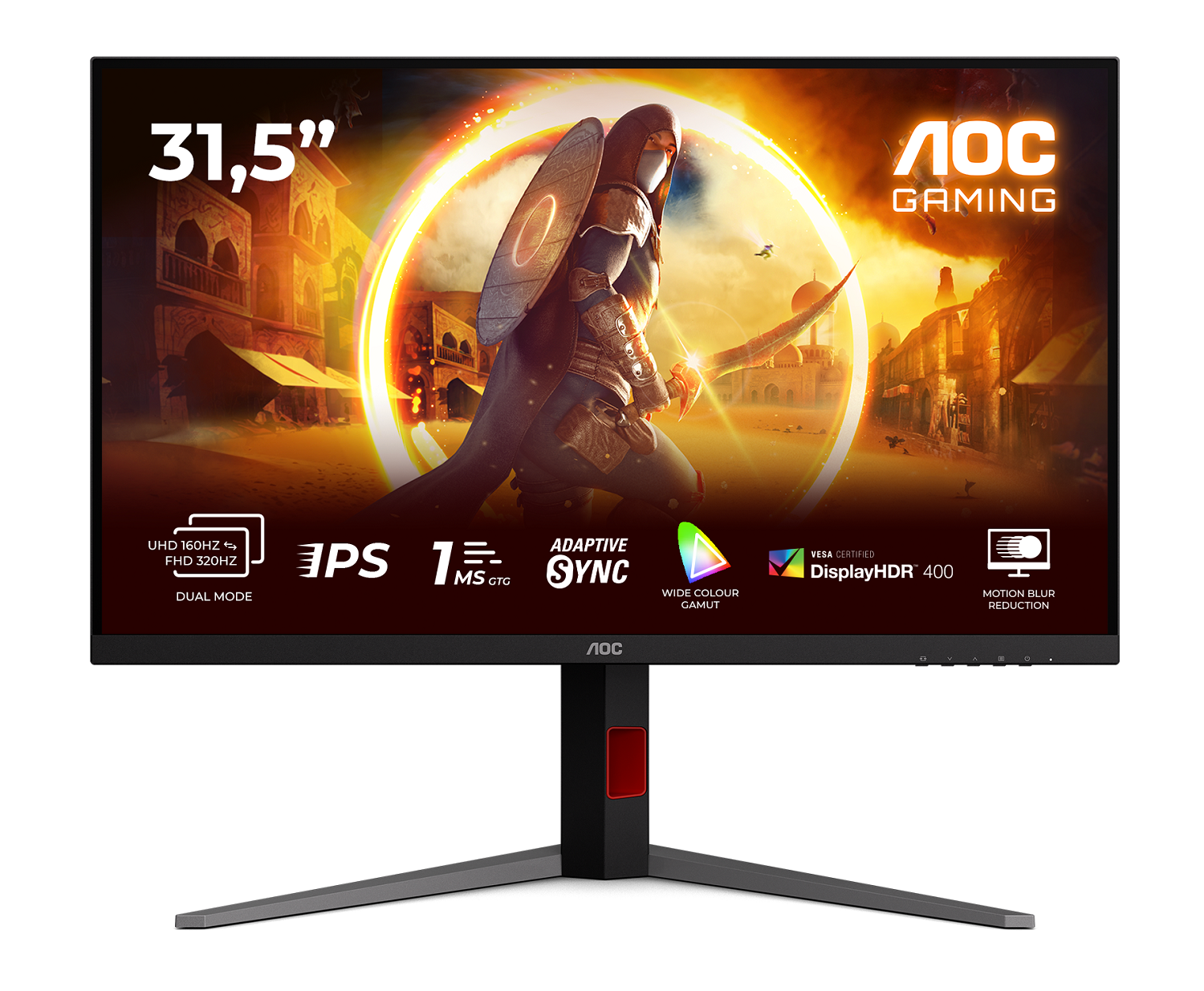 AOC выпустила игровые мониторы U32G4U и Q27G4SRU с высокой частотой и гибким режимом работы