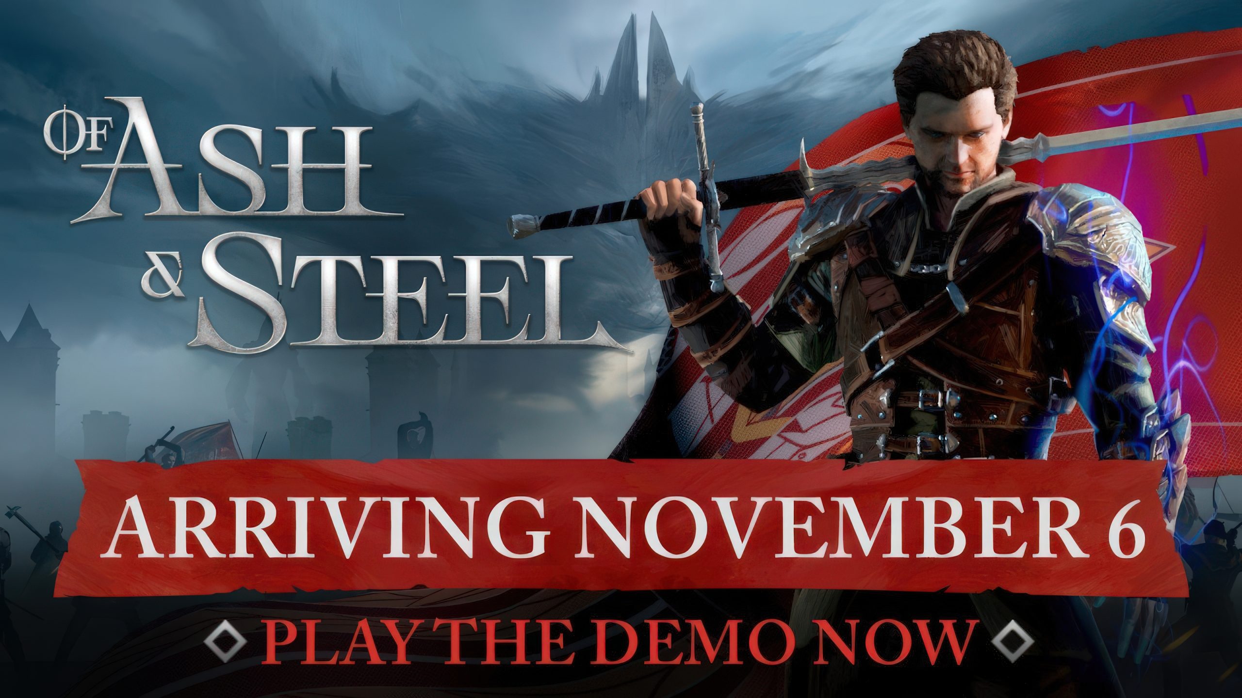 Of Ash and Steel: nueva demo disponible y fecha de lanzamiento en noviembre