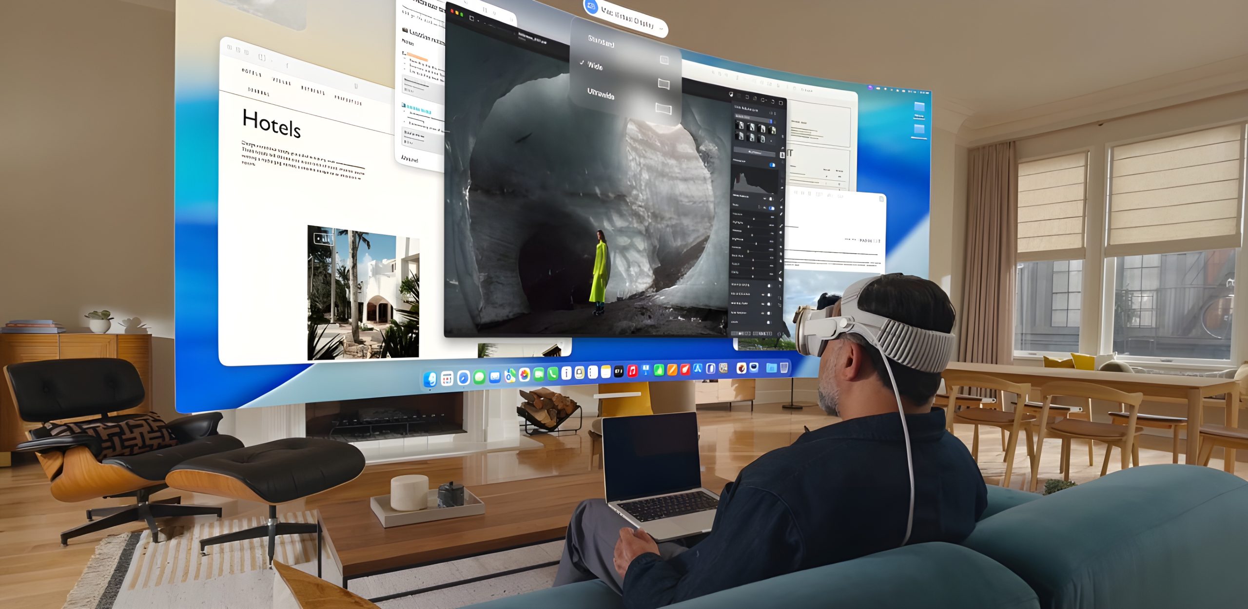 Apple Vision Pro с чипом M5 и новым Dual Knit Band: шаг в будущее VR Apple Vision Pro с чипом M5 и новым Dual Knit Band: шаг в будущее VR