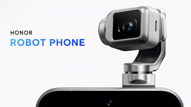 Honor Robot Phone: el smartphone que se mueve y observa como un robot