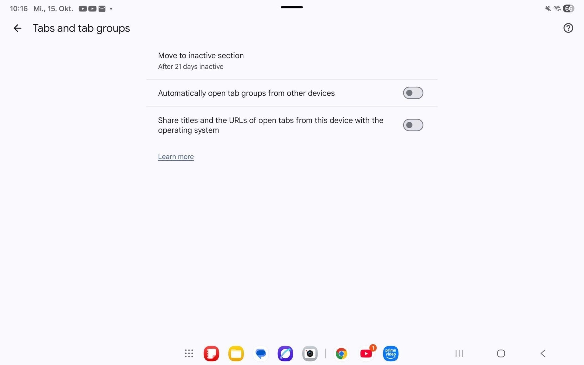 El Galaxy Tab S11 obtiene integración exclusiva de Chrome antes que los Pixel