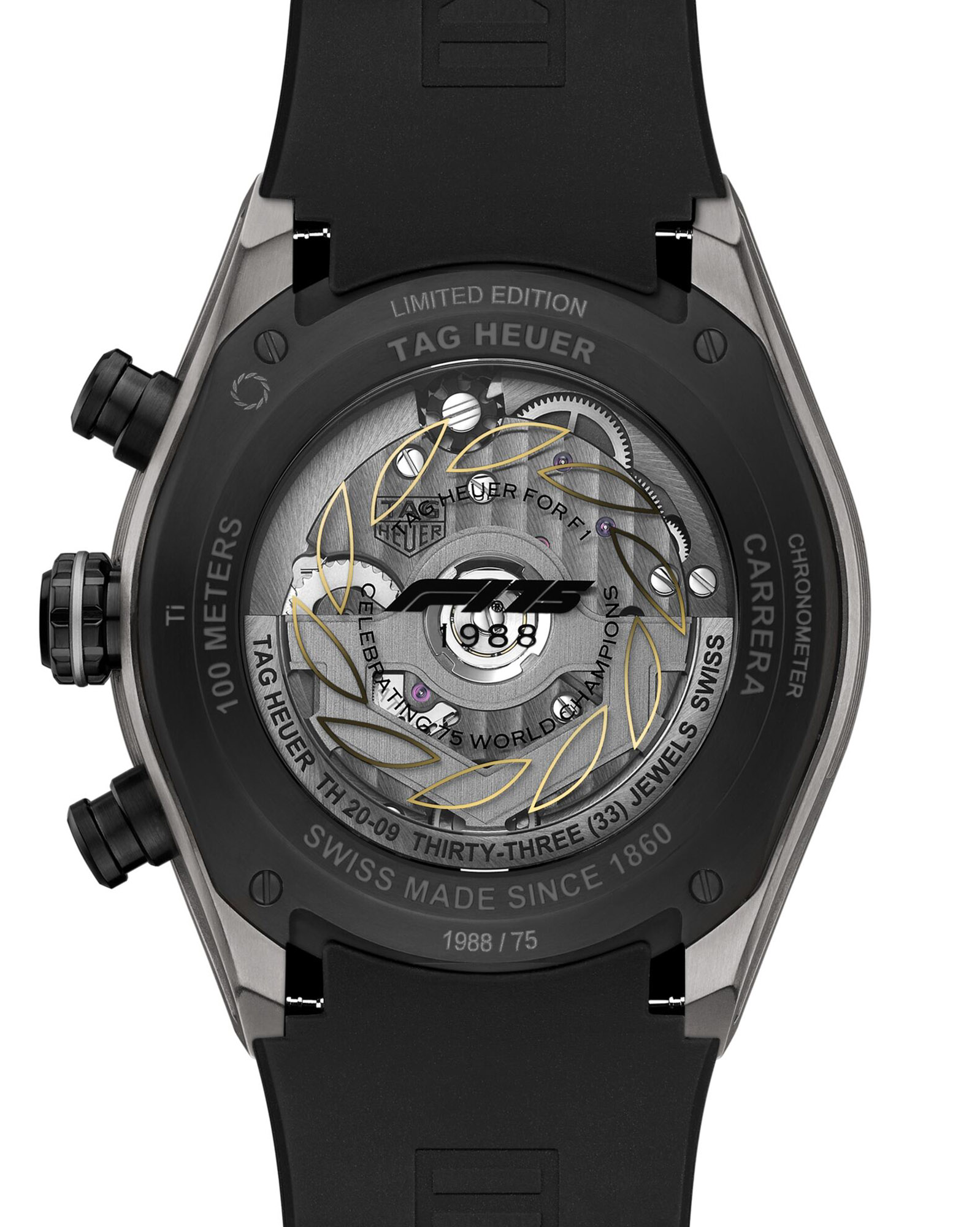 TAG Heuer Carrera Tourbillon Extreme Sport F1 – homenaje a 75 años de Fórmula 1