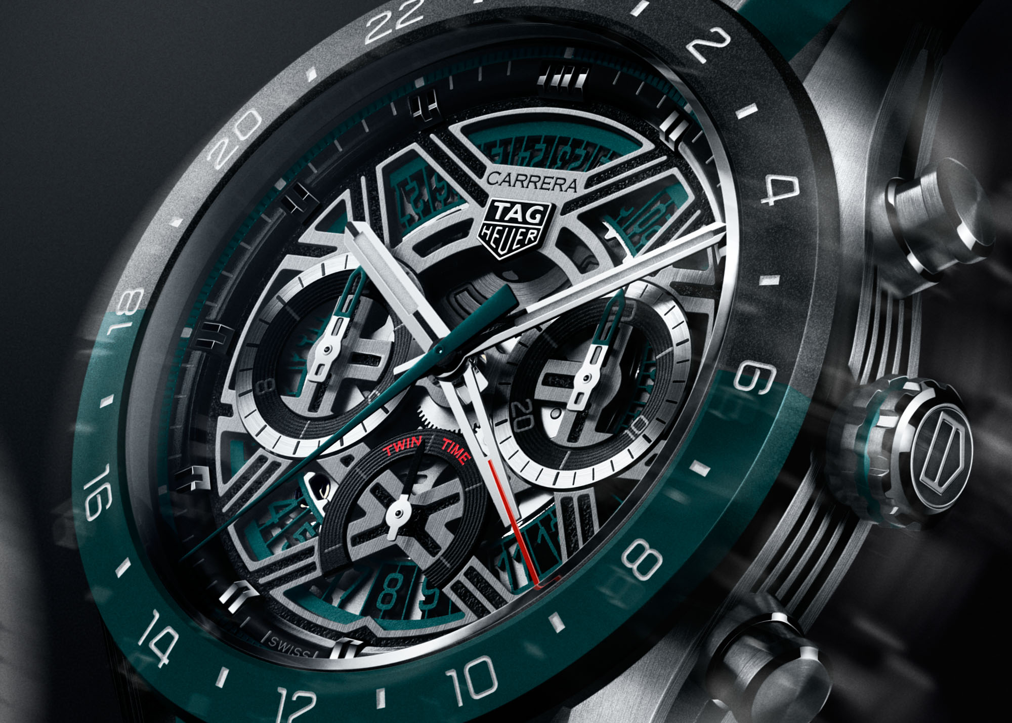 TAG Heuer Carrera Chronograph Extreme Sport Twin-Time: двойное время и максимальный драйв