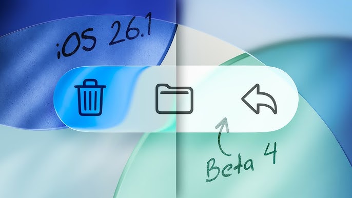 В iOS 26.1 появилась настройка для уменьшения эффекта Liquid Glass В iOS 26.1 появилась настройка для уменьшения эффекта Liquid Glass