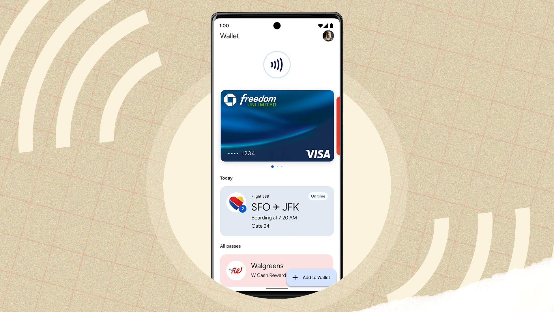 Google Wallet с Live Updates теперь показывает путешествия прямо на экране блокировки