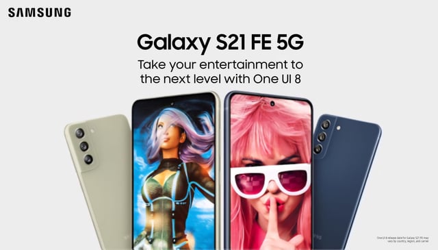 Samsung Galaxy S21 FE recebe atualização estável One UI 8 com Android 16 Samsung Galaxy S21 FE recebe atualização estável One UI 8 com Android 16