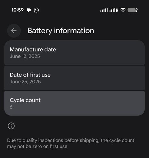 Проблема с батареей Pixel 10 Pro Fold: что означает загадочный знак вопроса