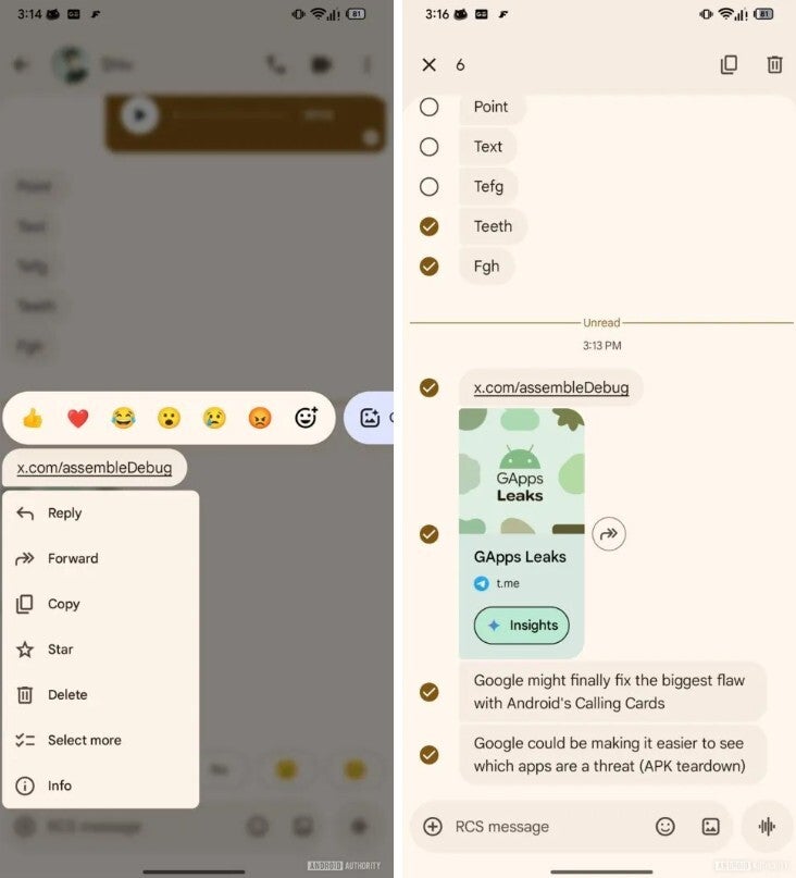 Google Messages se renueva con un diseño más inteligente y menús que cambian según el contexto Google Messages se renueva con un diseño más inteligente y menús que cambian según el contexto