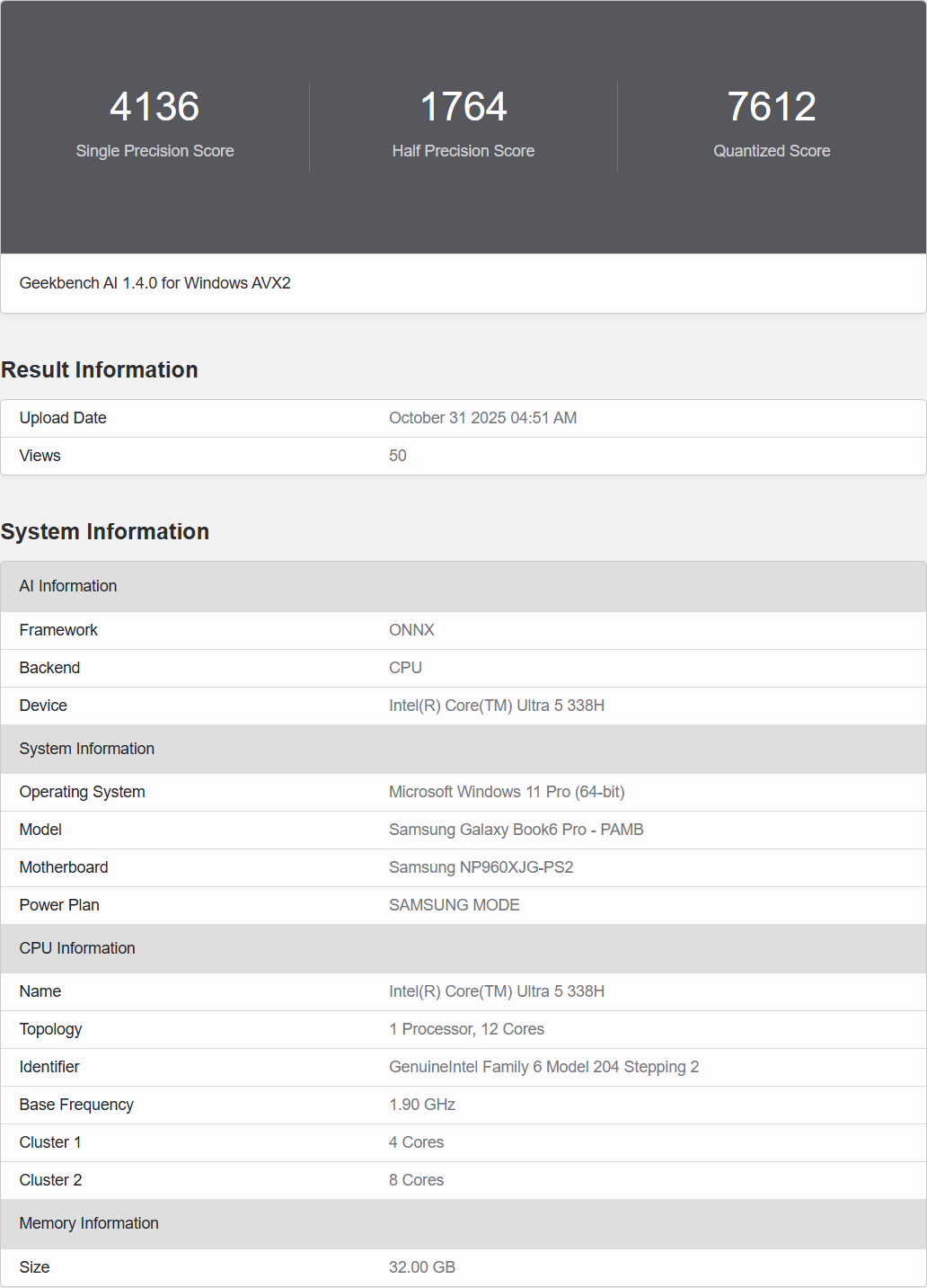 Утечка Galaxy Book6 Pro: внутри Intel «Panther Lake»