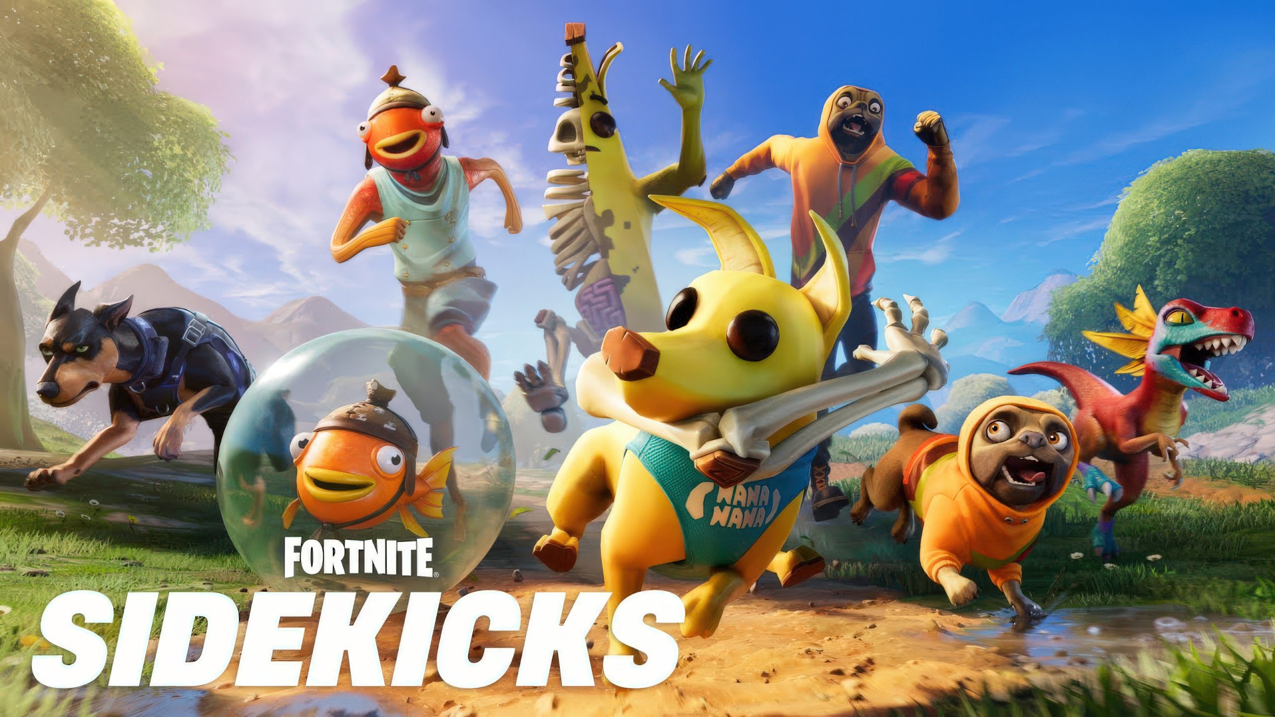 Fortnite Sidekicks: милые спутники с разовой настройкой внешности Fortnite Sidekicks: милые спутники с разовой настройкой внешности