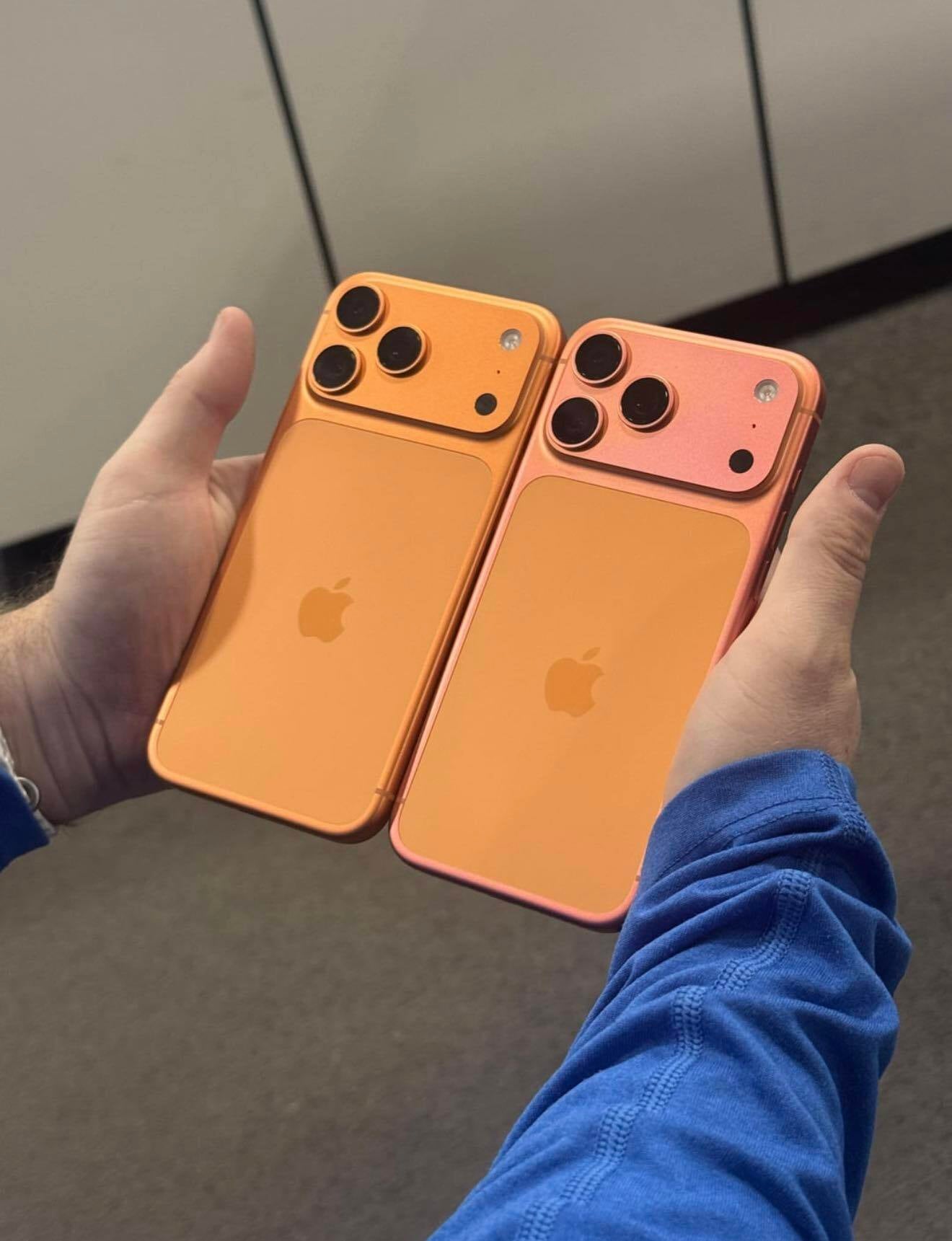 iPhone 17 Pro в цвете Cosmic Orange розовеет? Разбираемся без паники iPhone 17 Pro в цвете Cosmic Orange розовеет? Разбираемся без паники