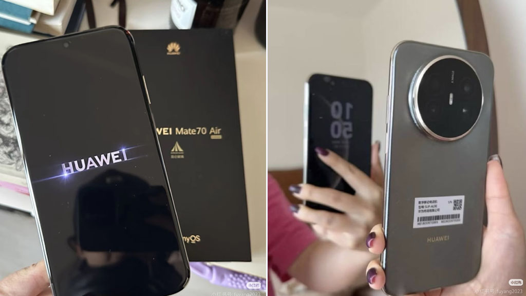 Huawei Mate 70 Air: живые фото ультратонкого флагмана Huawei Mate 70 Air: живые фото ультратонкого флагмана