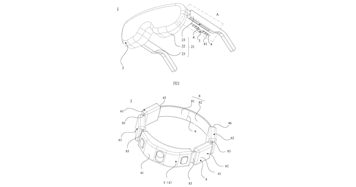 AR/VR-очки Huawei со съёмным кольцом-ремешком: что задумано в патенте AR/VR-очки Huawei со съёмным кольцом-ремешком: что задумано в патенте