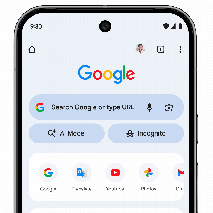 В Chrome для Android и iOS появился заметный ярлык режима AI В Chrome для Android и iOS появился заметный ярлык режима AI