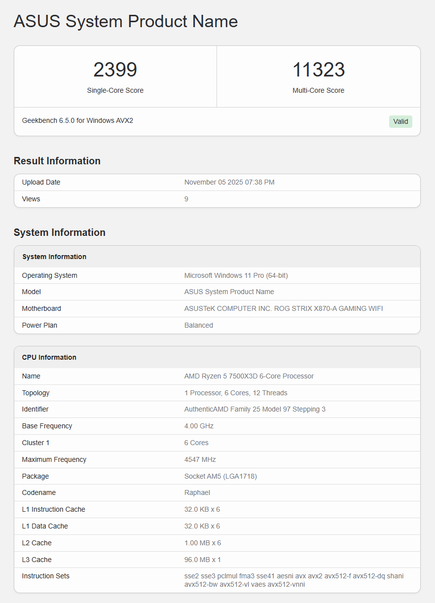 Ryzen 5 7500X3D: бюджетный 3D V-Cache для игровых сборок на AM5