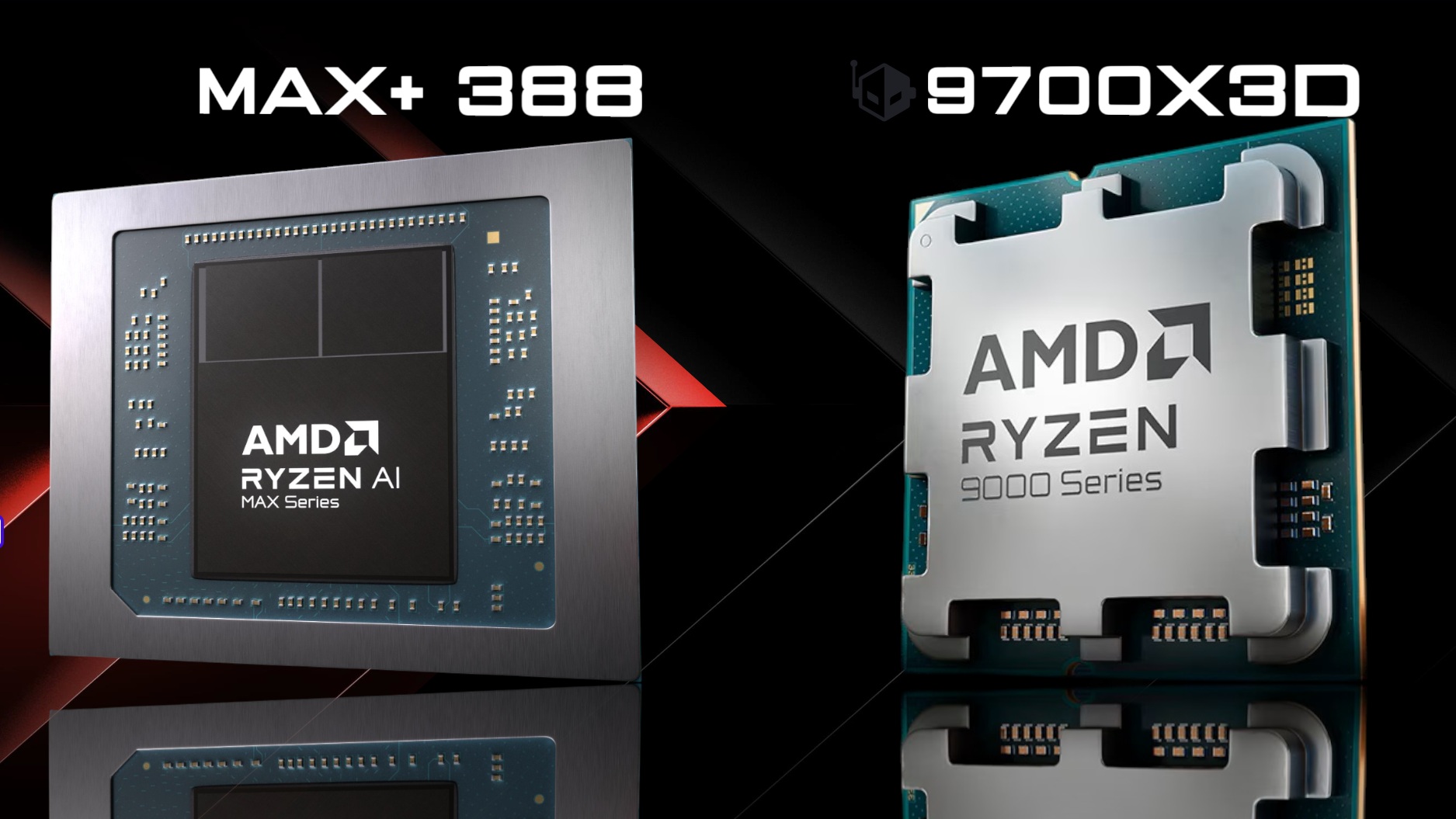 Ryzen AI MAX+ 388 e Ryzen 7 9700X3D: iGPU completa no Strix Halo e um X3D curioso Ryzen AI MAX+ 388 e Ryzen 7 9700X3D: iGPU completa no Strix Halo e um X3D curioso