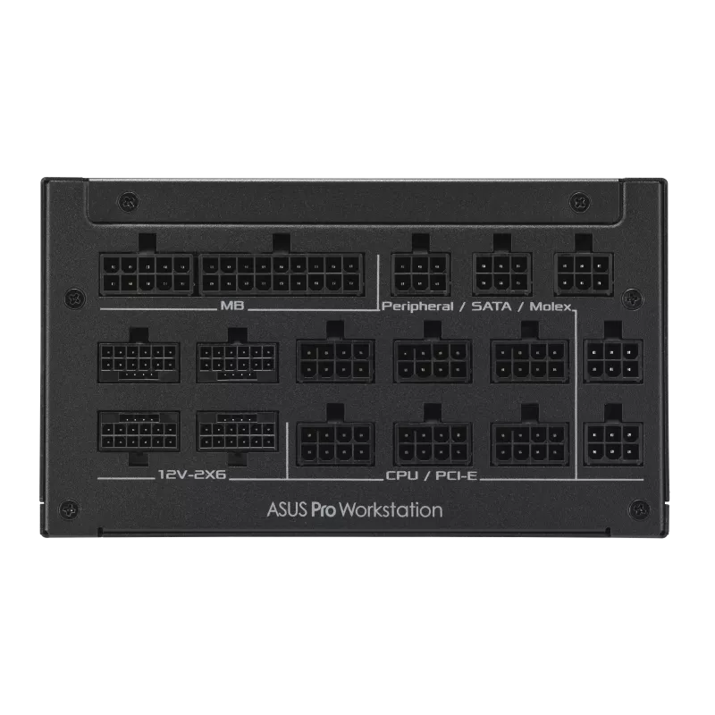 ASUS Pro WS Platinum 1600/2200/3000 Вт: мульти-GPU с умной электрикой