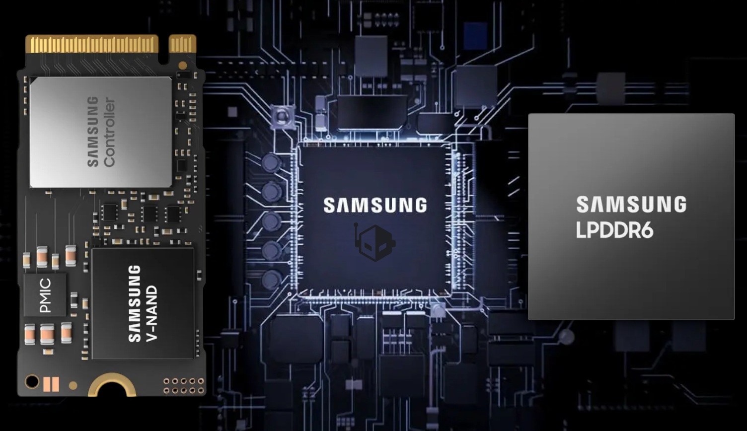 LPDDR6 и PM9E1 Gen5 22×42 от Samsung: главные железки CES 2026 LPDDR6 и PM9E1 Gen5 22×42 от Samsung: главные железки CES 2026