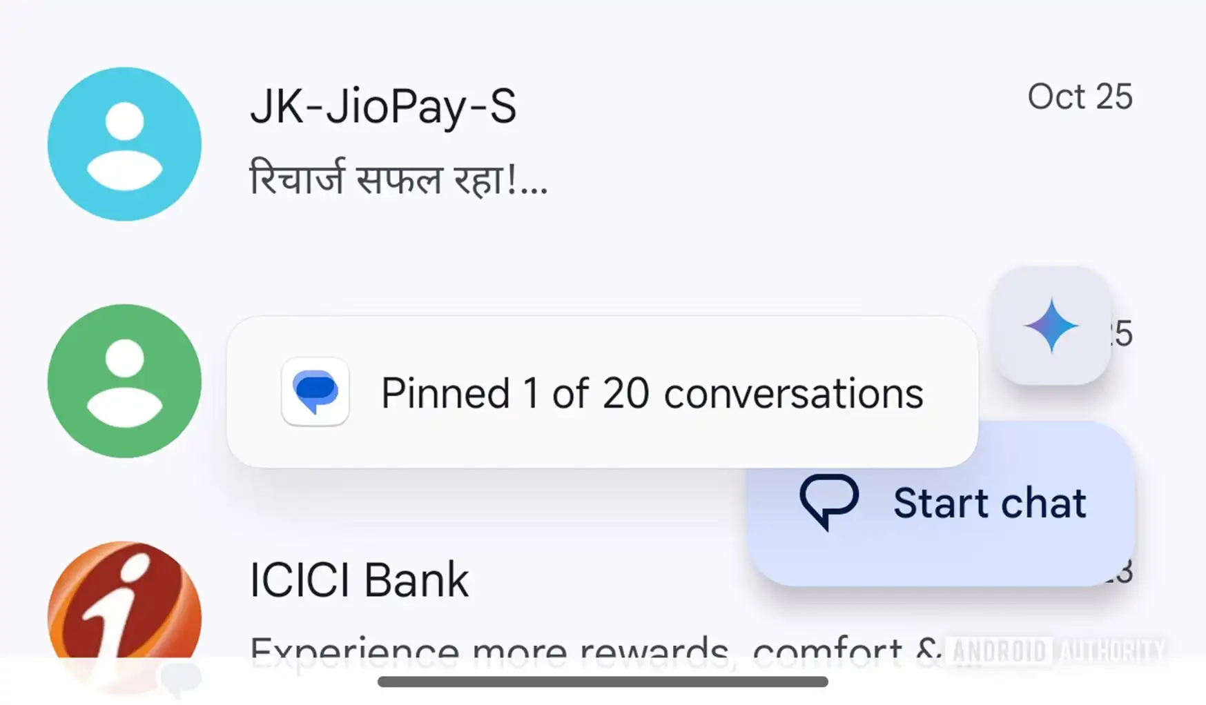 Теперь в Google Messages можно закрепить 20 бесед — гайд по умному использованию Теперь в Google Messages можно закрепить 20 бесед — гайд по умному использованию