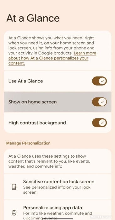 Google Pixel наконец тестирует полноценное отключение виджета At a Glance