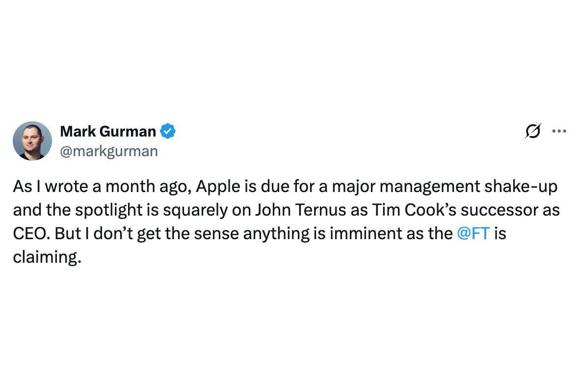 Эпоха после Тима Кука: кто такой Джон Тернус и что ждёт Apple