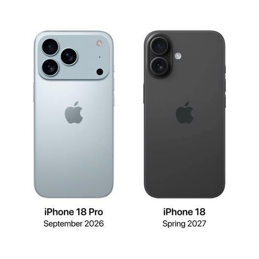 Как Apple может разделить запуск iPhone 18 на осень и весну Как Apple может разделить запуск iPhone 18 на осень и весну