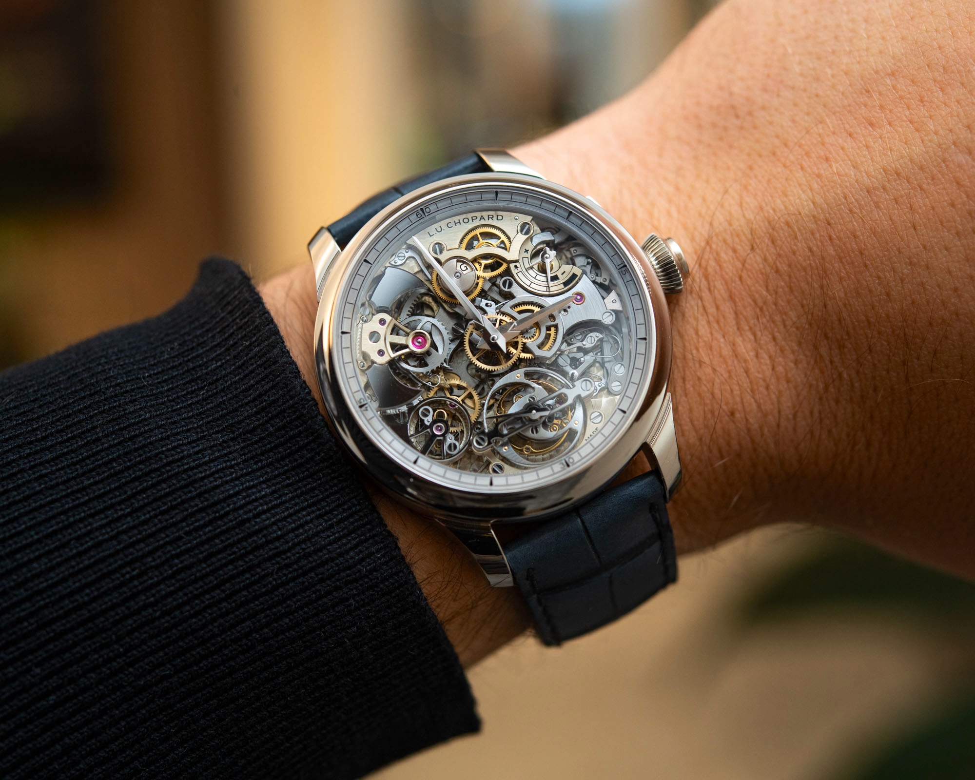 Chopard L.U.C Grand Strike: гранде соннери, которая живёт и поёт у вас на запястье Chopard L.U.C Grand Strike: гранде соннери, которая живёт и поёт у вас на запястье