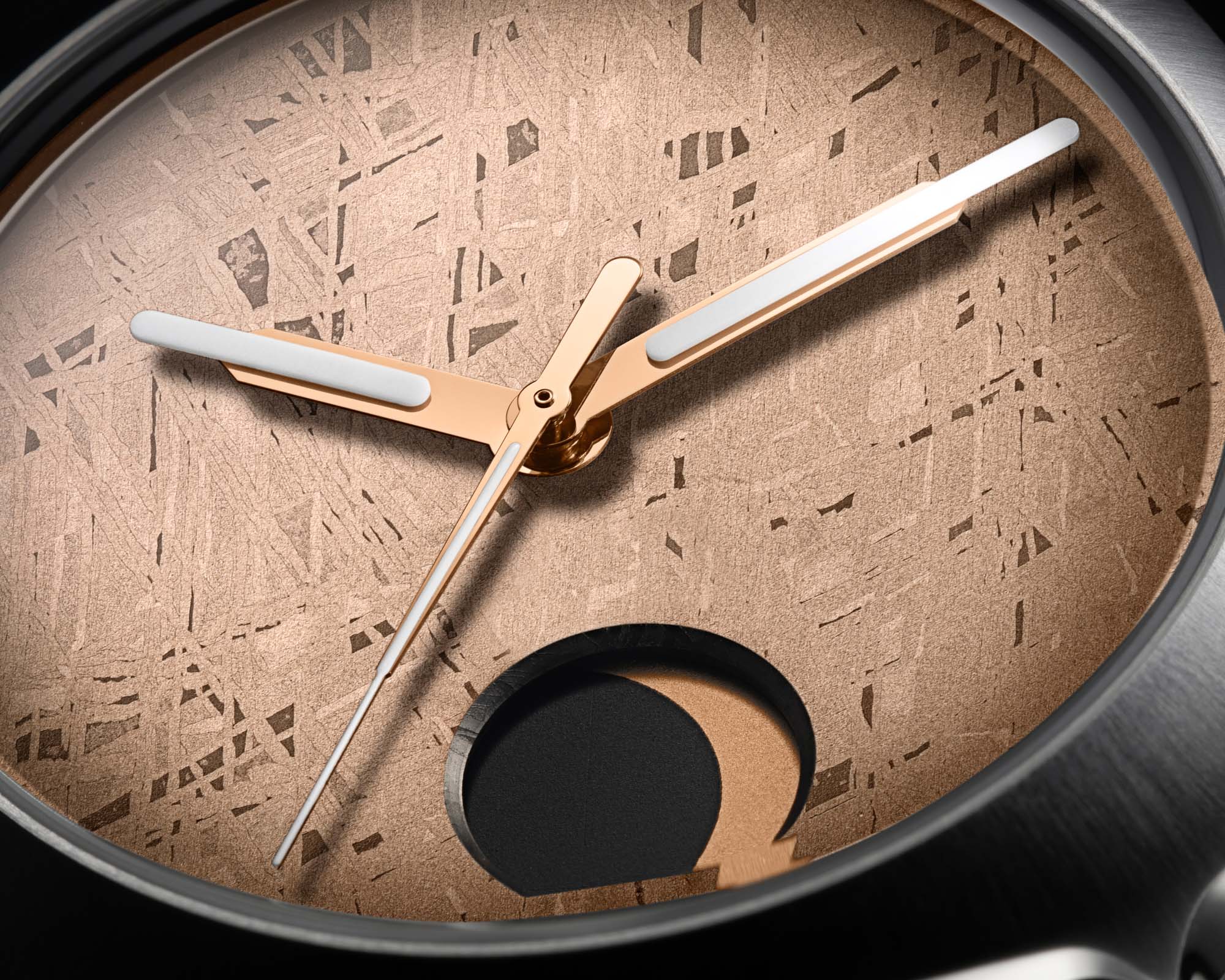 H. Moser Streamliner Perpetual Moon Concept Meteorite: космический лунник