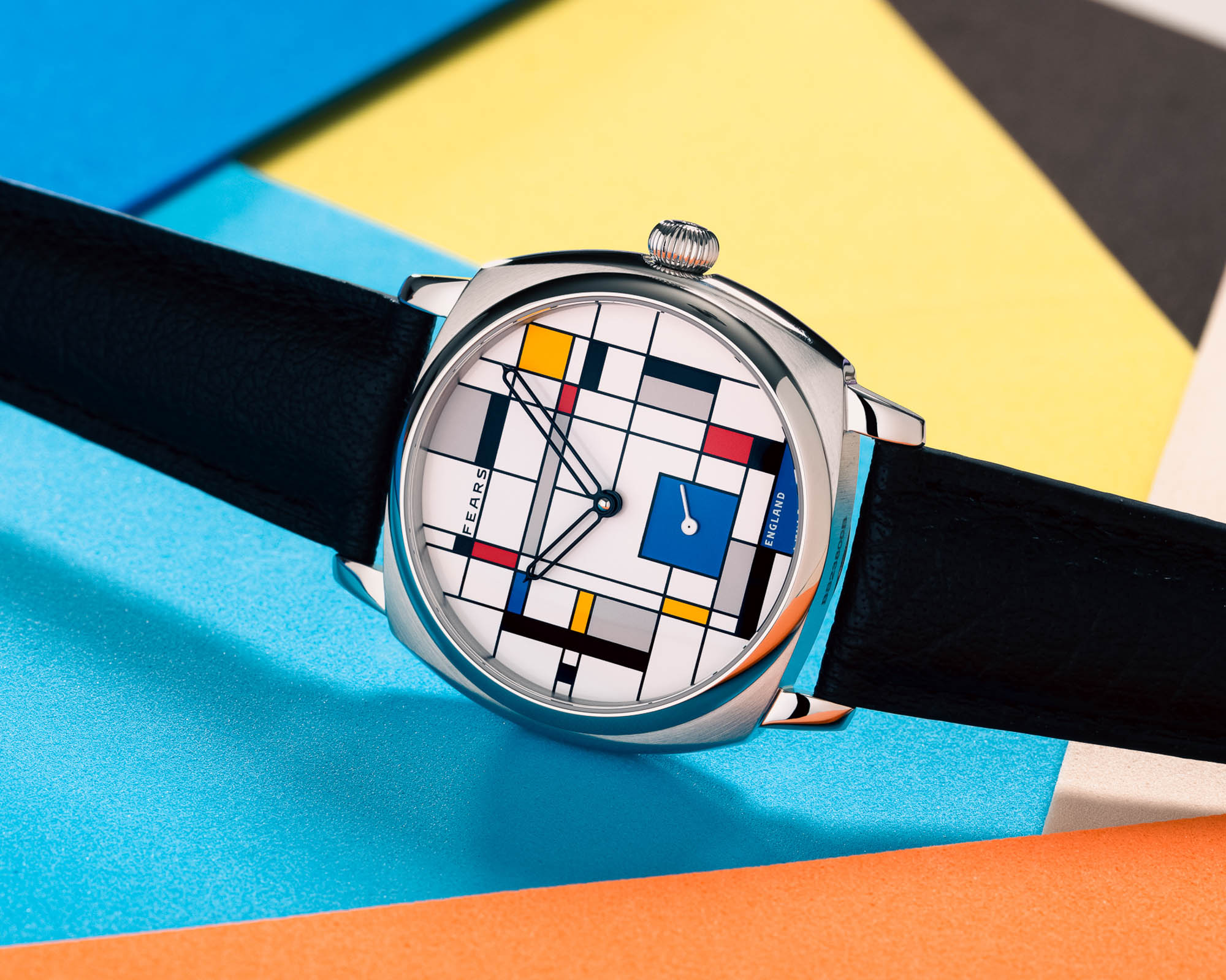 Ace Jewelers x Fears Brunswick 38 De Stijl: arte, De Stijl e mecânica suíça no mesmo pulso