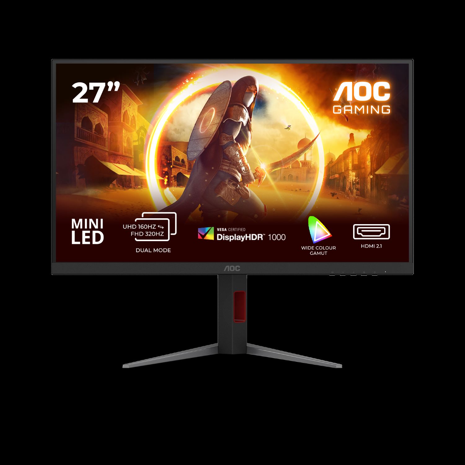 AOC U27G4XM и 25G4KUR: Mini LED HDR1000 против 420 Гц киберспортивного IPS