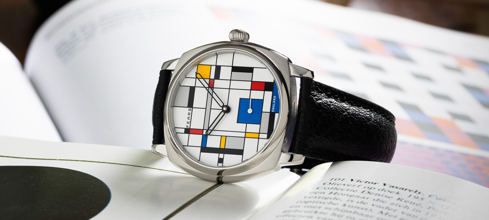 Ace Jewelers x Fears Brunswick 38 De Stijl: arte, De Stijl e mecânica suíça no mesmo pulso