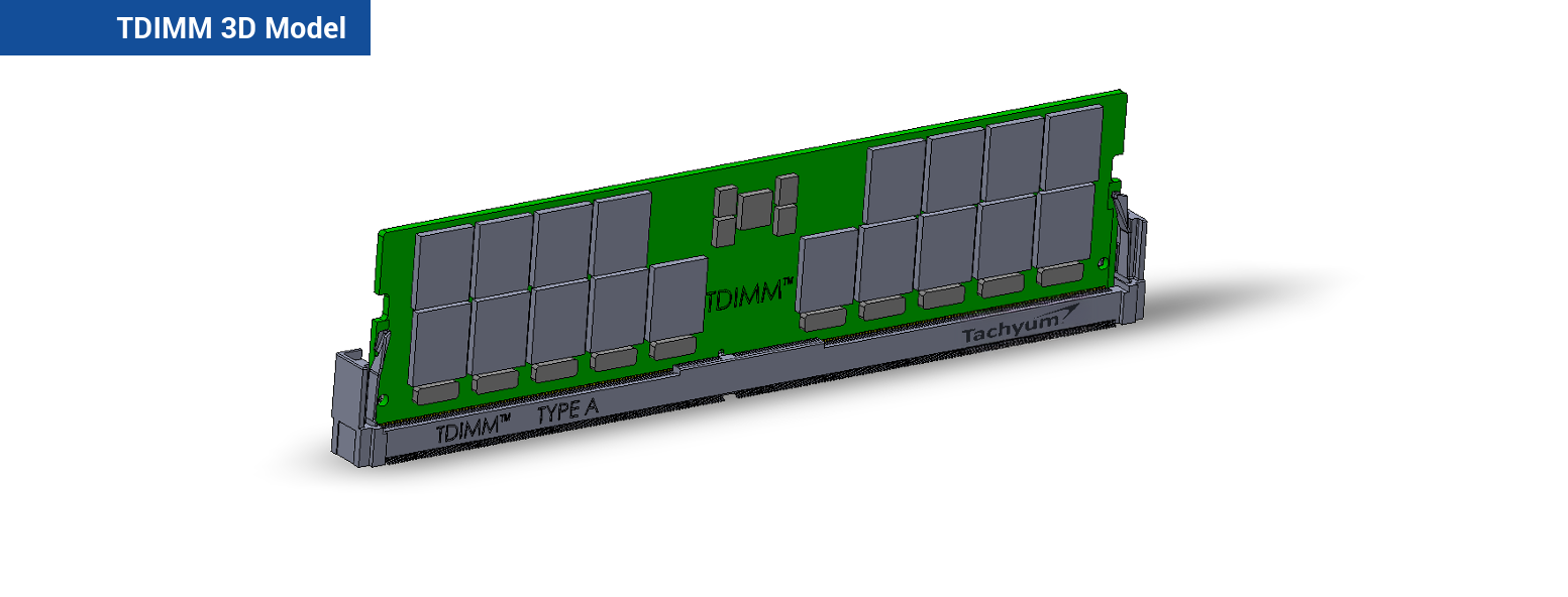 Tachyum TDIMM: до 1 ТБ на модуль DDR5 и кратный рост пропускной способности