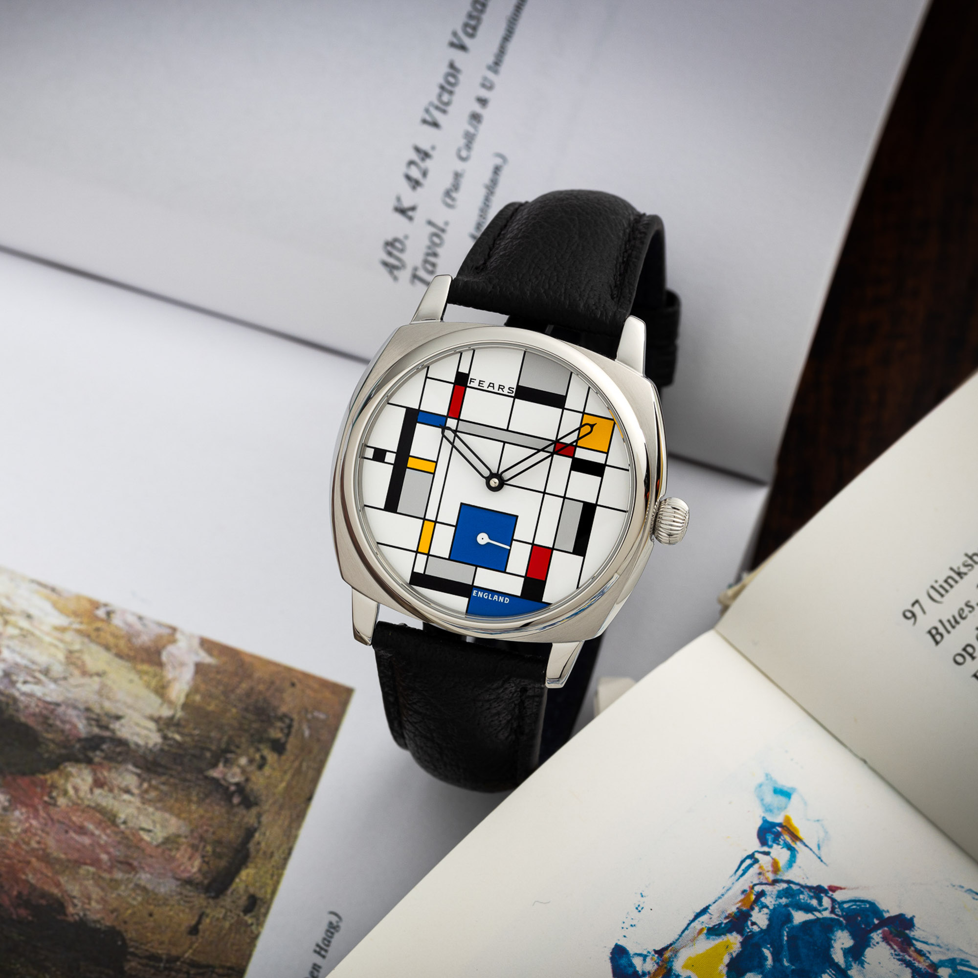 Ace Jewelers x Fears Brunswick 38 De Stijl: arte, De Stijl e mecânica suíça no mesmo pulso