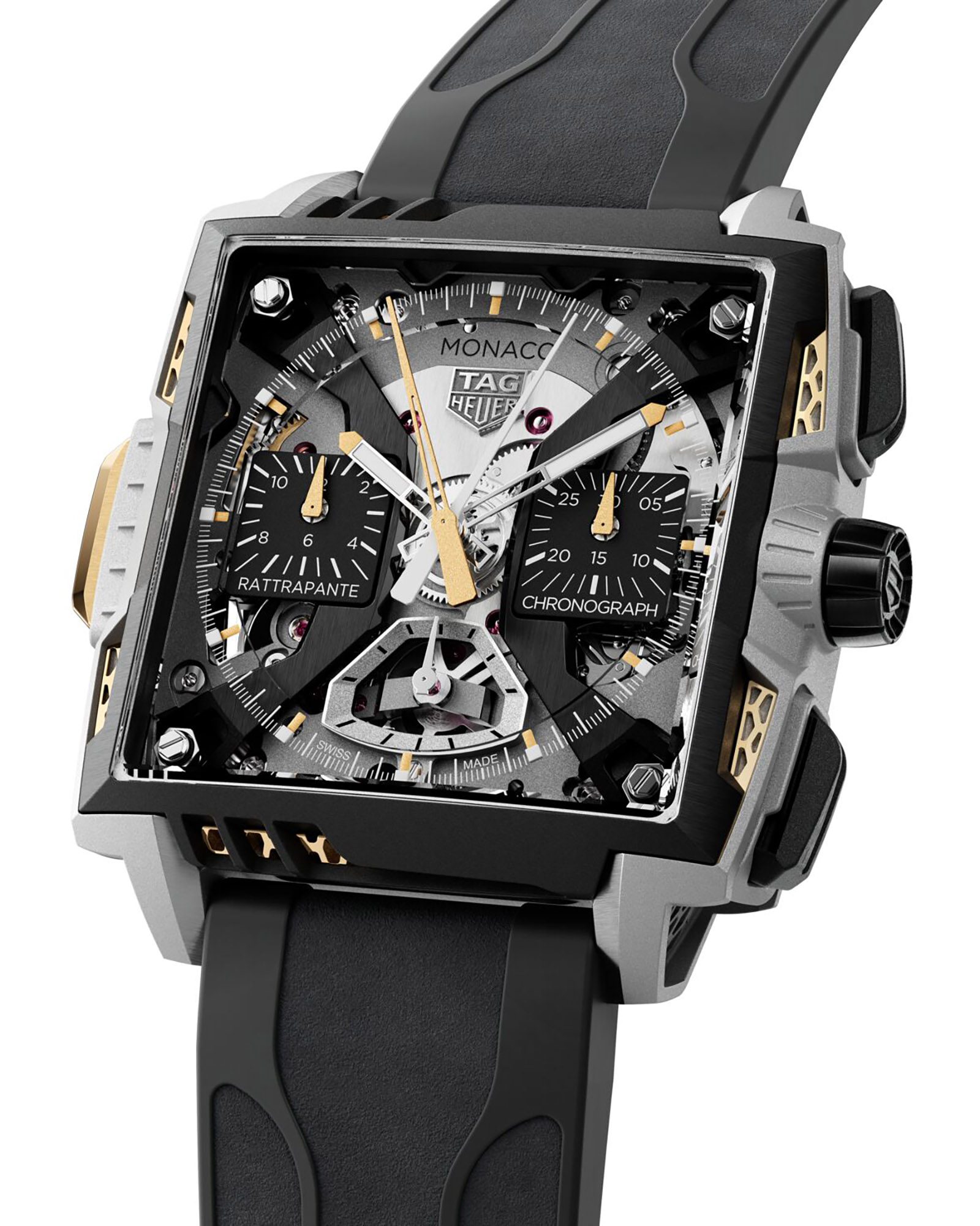 TAG Heuer Monaco Split Seconds Chronograph Air 1: радикальный хронограф с титаном SLM