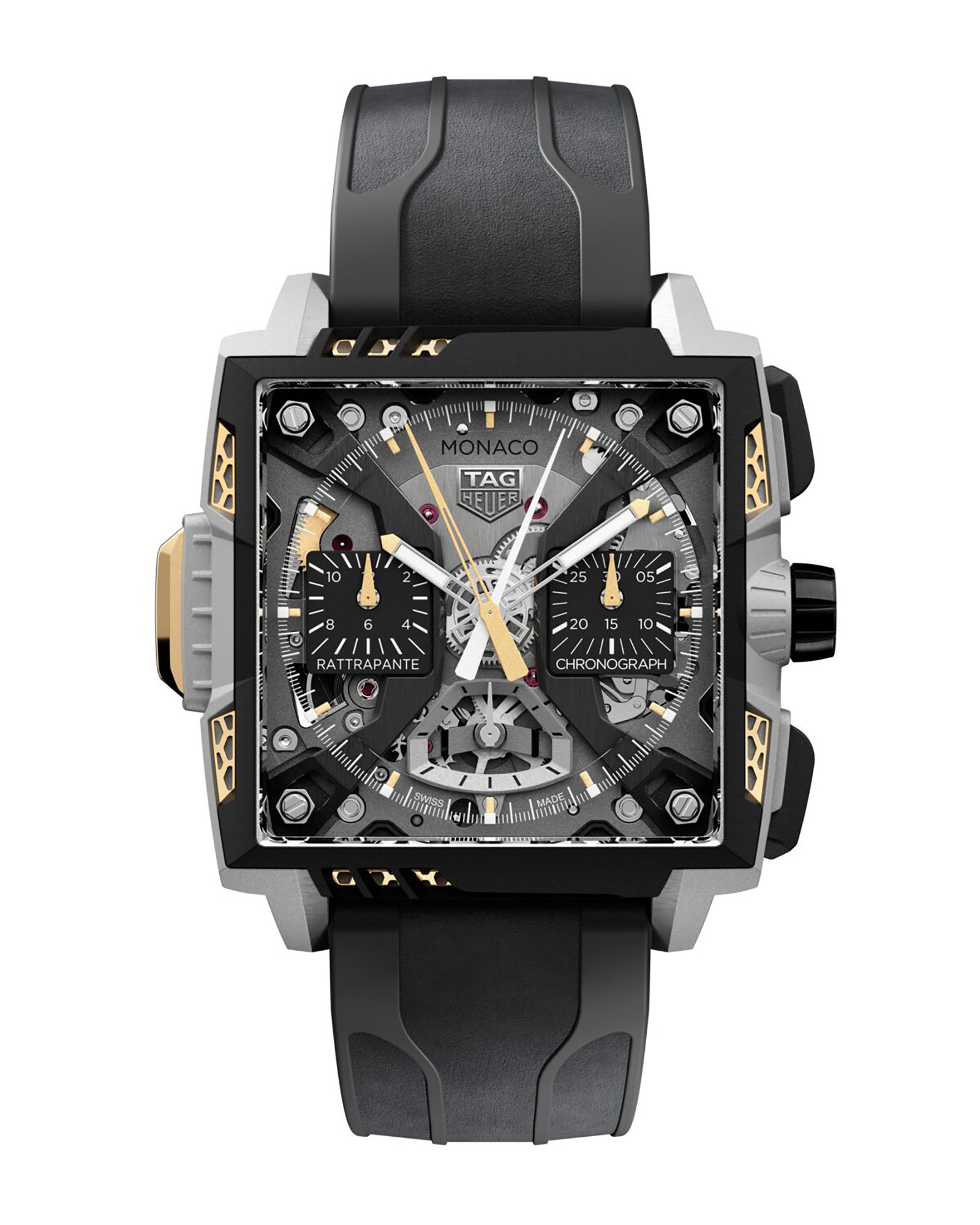 TAG Heuer Monaco Split Seconds Chronograph Air 1: радикальный хронограф с титаном SLM