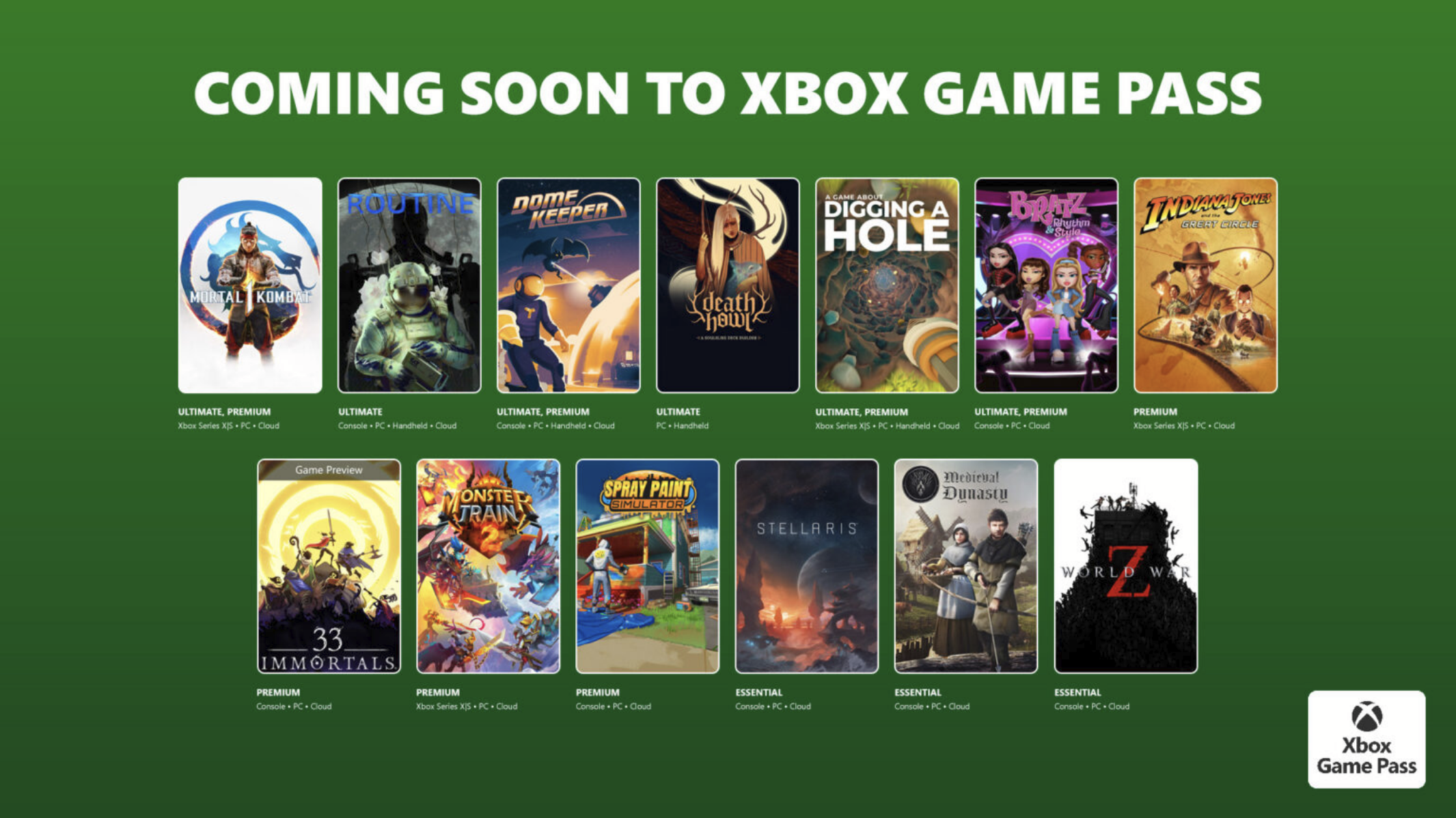 Xbox Game Pass en diciembre de 2025: Mortal Kombat 1, ROUTINE y Lost Records marcan el ritmo Xbox Game Pass en diciembre de 2025: Mortal Kombat 1, ROUTINE y Lost Records marcan el ritmo