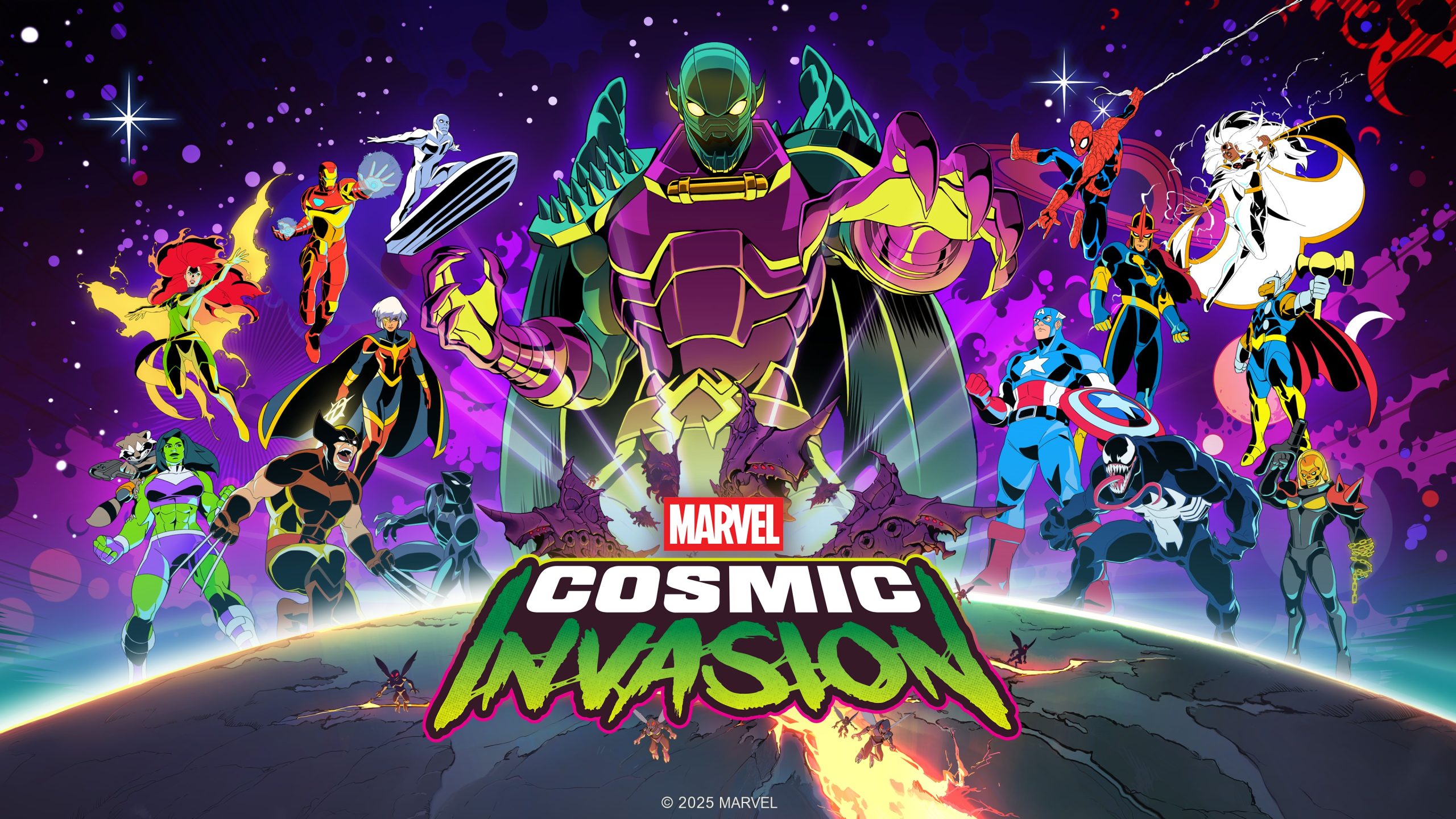 Marvel Cosmic Invasion: зрелищный космический beat’em up с характером и проблемами Marvel Cosmic Invasion: зрелищный космический beat’em up с характером и проблемами