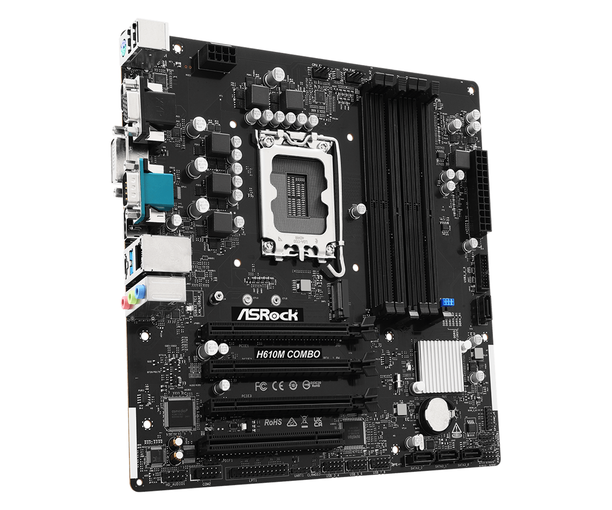 ASRock H610M Combo: гибридная DDR4/DDR5 материнская плата для экономных сборок ASRock H610M Combo: гибридная DDR4/DDR5 материнская плата для экономных сборок